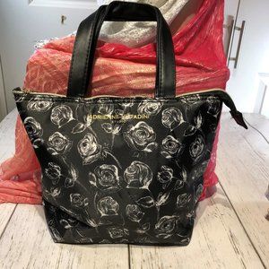 ADRIENNE VITTIADINI MED LUNCH SACK MAKEUP BAG NWOT